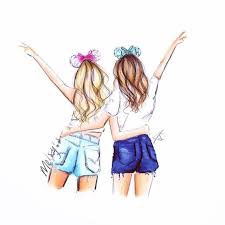 Bff Art Coisas De Melhores Amigos Imagens De Melhores Amigos Amigos Desenho