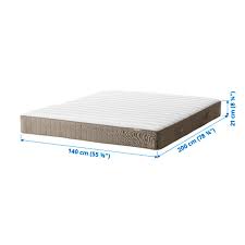 Eine gute feste matratze gibt es bereits ab 250 € bis 270 €. Hamarvik Federkernmatratze Fest Dunkelbeige 140x200 Cm Ikea Schweiz