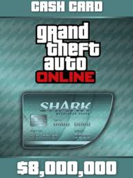Fernando agapito, jr., who uploaded a number of videos using footage from grand theft auto iv and grand theft auto v under the username yeardley diamond, passed away at the age of 28. Grand Theft Auto Online Megalodon Shark Cash Card 8 000 000 Pc Rockstar Key Brazil G2a Com
