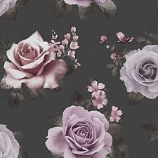 If you are looking for some pretty floral designs to add to your home then you are sure to find the perfect choice for you today. Fine Decor Rosa Black Pink Floral Wallpaper Diy At B Q