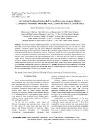 Intensication of agriculture, excessive use of fertilizers and pesticides with the aim of improving soil fertility and pest control led to negative consequences for the human and his environment. Pdf Survival And Feeding Of African Bollworm Helicoverpa Armigera Hubner Lepidoptera Noctuidae Affected By Neem Azadirachta Indica A Juss Extracts Mesfin Wondafrash Academia Edu