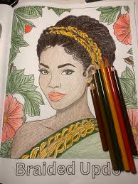 Free pages from Shade It Your Way and l used mixed pencils