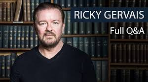 Ricky Gervais Full Q A Oxford Union Youtube Ricky Gervais People Videos British Comedy