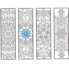Adult Coloring Book Markers Winterbookmarksthumb1 Staggering Image Ideas Winter Mandala Bookmarks Candyhippie Pages Slavyanka