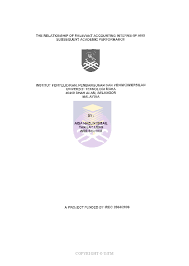 The chief executive officer of an institute, a college and a polytechnic. Pdf The Relationship Of Relevant Accounting Internship And Subsequent Academic Performance Aida Ismail Academia Edu
