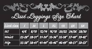 Soldsie Lysse Leggings Size Chart
