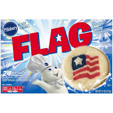 ( 2.3 ) out of 5 stars 3 ratings , based on 3 reviews current price Pillsbury Ready To Bake Flag Shape Sugar Cookies 11 Oz Instacart