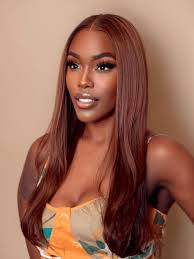 UNice Mahogany Auburn Brown 3Pcs 100% Remy Human Straight Hair Bundles