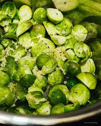 It S Easy Being Green Super Tender Instant Pot Garlic Butter Brussels Sprouts Recipe I Am A Food Blog Recipe Brussel Sprouts Recipes Easy Brussels Sprouts Recipe Brussel Sprouts