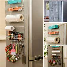 Latitude run over the door storage rack allows you to add an easy and accessible storage solution in nearly any room in your home. Kitchen Wrap Cabinet Organizer Wall Mount Pantry Closet Door Rack Storage Steel Racks Holders Home Garden Pumpenscout De