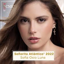 Te presentamos a la Señorita Atlántico®️ Sofia Osio Luna @sofiaosioluna  Nació en Barranquilla, Atlántico, el 27 de mayo del 2000, tiene 22 años y  es Profesional en Marketing y Comunicación de Moda