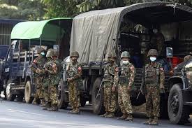 Today the military staged a coup d'état in myanmar. Myanmar Military Denies Coup Promises To Hand Back Power Taiwan News 2021 02 16