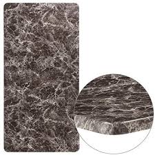 Flash Furniture Xu 3060 Mar Gg Marble Laminate Restaurant Table Tops Gray Marble Table Top Laminate Table Top Marble Table