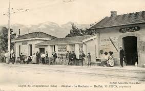 Meylan 38 Train Electrique Carte Postale Isere