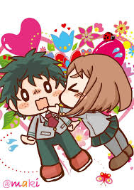 My hero academia deku x uraraka cute. Cute Uraraka Deku Cute Uraraka My Hero Academia Novocom Top