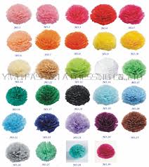 us 3 32 5 off 29colors as color chart tissue paper flower balls for wedding 6