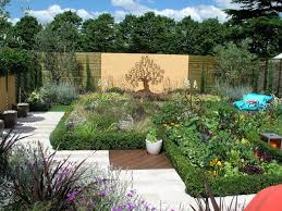16 Breathtaking Eclectic Garden Designs Shining With Cool Ideas Backyard Garden Design Landscape Design Garden Design