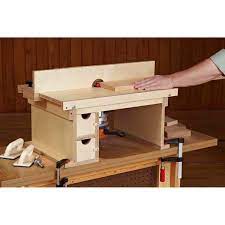 31 Dp 00921 Flip Top Bench Top Router Table Downloadable Woodworking Plan Pdf Woodworkersworksh Muebles Para Herramientas Mesa Para Router Bricolaje Madera