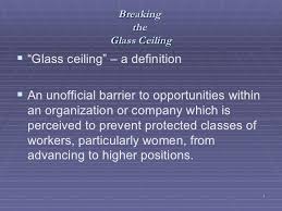 The Glass Ceiling
