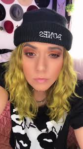 💋 👅 👽 #random #greenhair #haircolor #hairgoals #tomboygirl #androg...