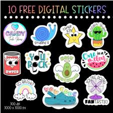 Once you've finished your digital scrapbook layouts, they can be printed as individual pages and then bound together into a scrapbook album. Digital Stickers Worksheets Teaching Resources Tpt
