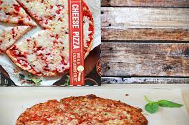 Turn your home into a pizzeria with these mini pizza bites! Gluten Free Cheese Pizza With A Cauliflower Crust Trader Joe S