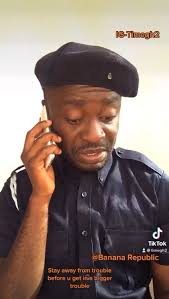 Police station and tree under...lol