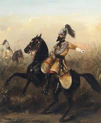 File:Painting of a European officer ...