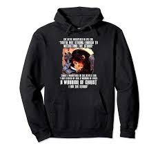 Amazon Com The Devil Whispered In My Ear Hoodie Warrior Of Christ Gift Clothing Rihanna cosigned the song on her instagram with the caption just incase y'all missed this moment for the culture from da homie @joynerlucas. the devil whispered in my ear hoodie