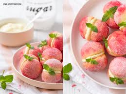 Breskvice Rezept Falsche Pfirsiche Pfirsich Peeling Pfirsich Tarte Pfirsich Kekse Lebensmittel Essen Rezepte
