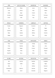 Bandas heavies de los a�os 80. Cartas Juego Tabu