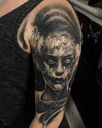 Ink Poisoning Ink_poisoning_ No Instagram Bride Of Frankenstein Frankenstein Tattoo Black And Grey Tattoos Portrait Tattoo