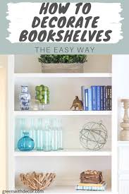 Jul 01, 2021 · (pinterest) other ideas and items that you can place, include mirrors, bookshelf, vases, centre tables, etc. How To Decorate Bookshelves Green With Decor Decorating Bookshelves Bookshelf Decor Bookcase Decor