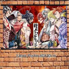 Anime Poster Record of Ragnarok Shiva Sasaki Kojirou Wall Scroll Home  Decoration | eBay