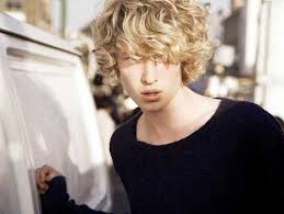Have the best of both worlds with this long curled end hairdo! Cute Boys With Blond Curly Hair Novocom Top