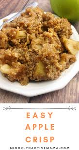 Easy And Delicious Old Fashioned Apple Crisp Recipe Apple Crisp Peach Crisp Recipe Apple Desserts