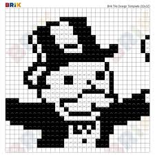 Cheap painting & calligraphy, buy quality home & garden directly from china suppliers:alec monopolies art motivational canvas painting board game card poster and print minimalist modern wall picture for office room enjoy free shipping worldwide! Monopoly Guy Pixel Art Brik