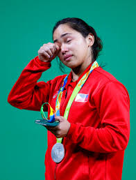 Following the historic win of pinay weightlifter hidilyn diaz in the 2020 tokyo olympics, senate president pro tempore ralph recto had this reaction as she defeated china. In Photos Silver Medalist Hidilyn Diaz S Historic Olympic Moment