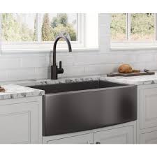 ruvati farmhouse apron front stainless