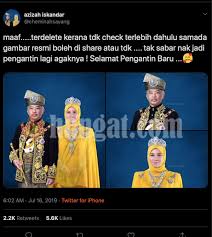 Hak cipta © 2019, istana negara, kuala lumpur. Tak Sabar Nak Jadi Pengantin Tunku Azizah Teruja Menanti Hari Pertabalan Agong Murai My