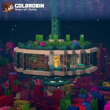 A collection of houses, greenhouses, and barns from the tumblr. Detailed Mini Castle No Mods Or Commands Minecraftbuilds Minecraft Underwater Minecraft Architecture Minecraft Houses