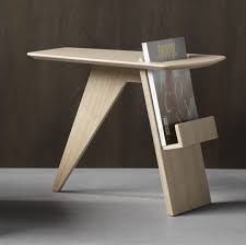 A Minimalist Side Table Equipped With A Small Magazine Rack Fredericia Magazine Table Design By In 2020 Minimalist Side Table Modern Side Table Design Magazine Table