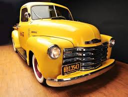 Image result for Chrome Yellow 1951 GMC Truck