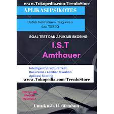 Biro psikologi & konsultan manajemen sdm logos consulting indonesia menyediakan jasa konsultasi psikologi dan juga jasa konsultan hrd. Paket Alat Tes Psikologi Ist Dan Aplikasi Skoring Ist Untuk Tes Iq Original Shopee Indonesia