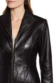 Cole Haan Lambskin Leather Jacket Nordstrom Lambskin Leather Jacket Leather Coat Jacket Lambskin