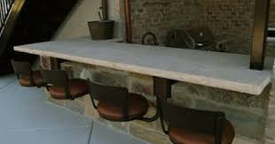 Very Interesting Suspended Bar Seating Oil Rubbed Bronze Finish Birkin Chair Inverted Frame Outdoor Bar Stools Bar Seating Kitchen Bar Stools