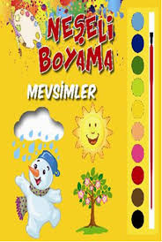 Pdf Neseli Boyama Mevsimler