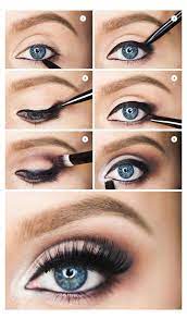 The following makeup palettes will see you through a variety of looks ranging from daytime to party time. 33 Best Makeup Tutorials For Blue Eyes Fair Skin Blonde Hair Makeup Eyes Awesome Step By Step Makeup Tut Smokey Eye Makeup Eye Makeup Steps Blue Eyes Pop