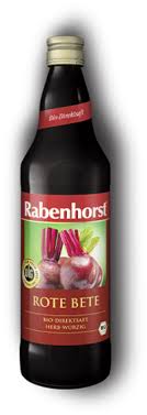 Sfecla rosie si sucul de sfecla rosie sunt recomandate in afectiuni renale, afectiuni hematologice, anemie, artrita, astenie fizica si nervoasa, colita, cancer, constipatie, anterita, afectiuni hepatice, guta, gripa, viroze, afectiuni ale vezicii urinare, hipertensiune, febra tifoida, hemoroizi, afectiuni nervoase. Suc De Sfecla Rosie Bio Rabenhorst 750ml Depozitbio