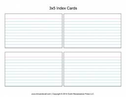 I see this question asked time and time again, so i decided to give it a shot. 3 X 5 Index Cards Blank